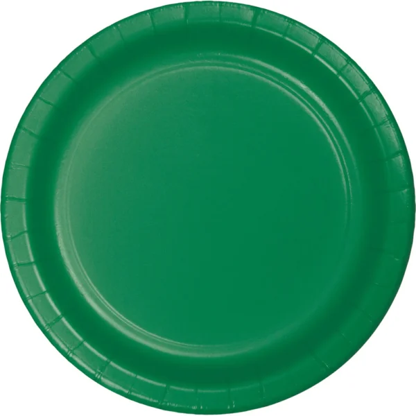 PIATTI GRANDI BIO VERDE SMERALDO 15PZ 23CM