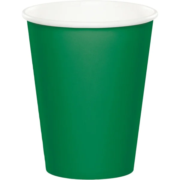 BICCHIERI VERDE SMERALDO 25PZ